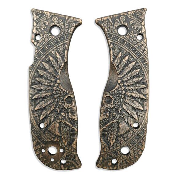 War Chief - Spyderco Lil' Temperance 3, Lil' Temperance 3 Lightweight Knife Scales by Svechnikov Knives