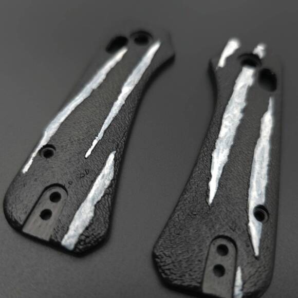 CIVIVI Baby Banter 2 maple handle scales - Washing Powder / hand-painted