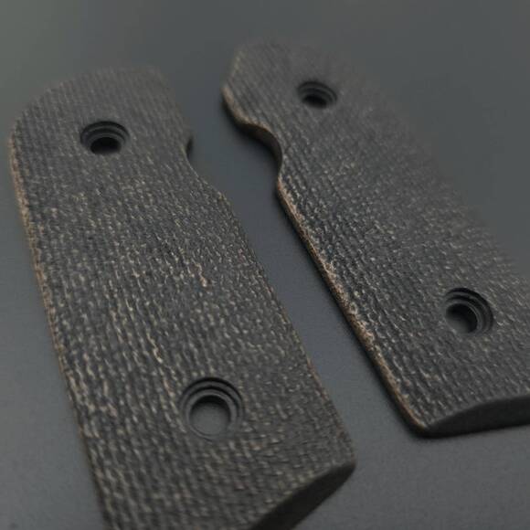 Kimber Solo Maple Grips - Almost Micarta (3169) / Hand-painted