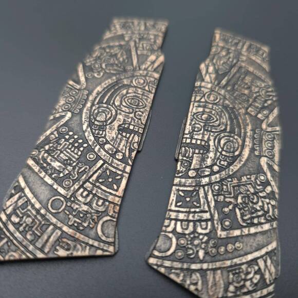 Laugo Arms Alien Creator, Remus Maple Grips - Aztec / Hand-painted
