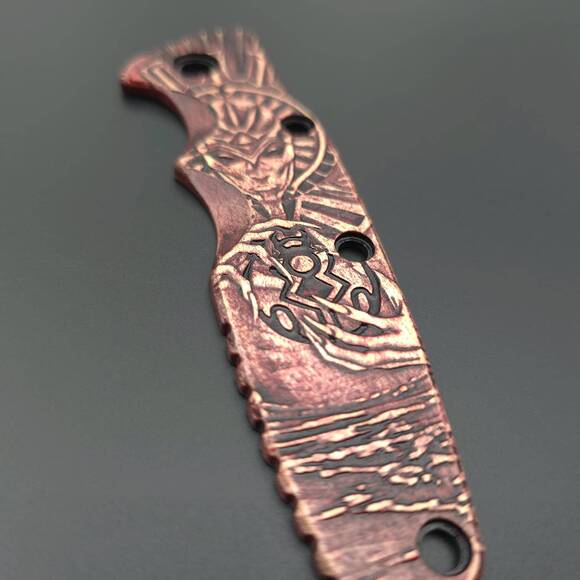 Dagoth Ur Cherry - Hinderer Eklipse 3.5 Knife Scale by Svechnikov Knives