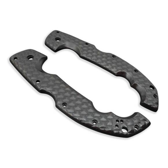 Dragon Scales Black - Cold Steel Voyager Extra Large Knife Scales by Svechnikov Knives