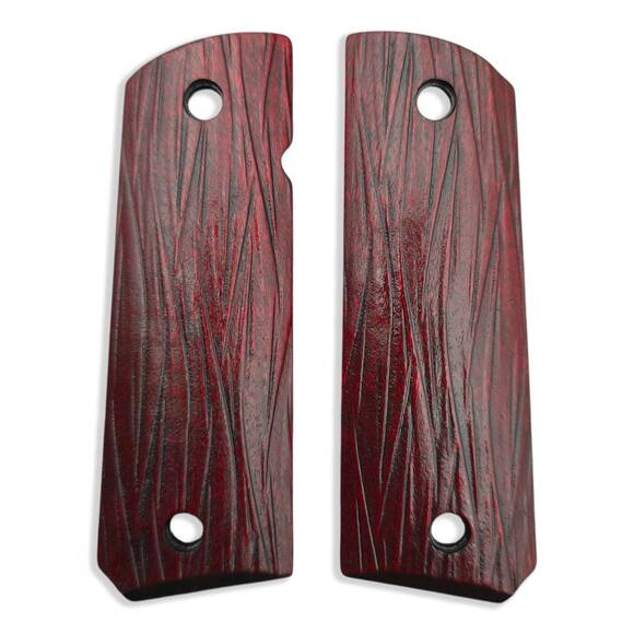 Fibers Dark Blood - 1911 Full Size Government Grips