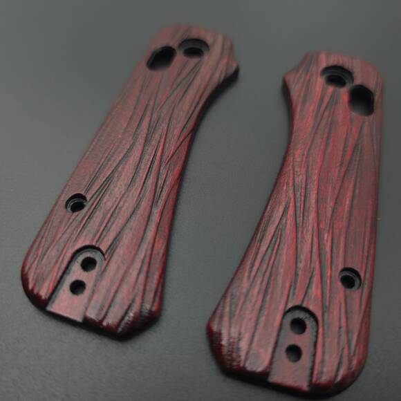 Fibers Dark Blood - CIVIVI Baby Banter 2 Knife Scales by Svechnikov Knives