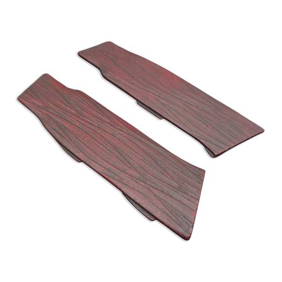 Laugo Arms Alien Creator, Remus Maple Grips - Fibers Dark Blood / Hand-painted