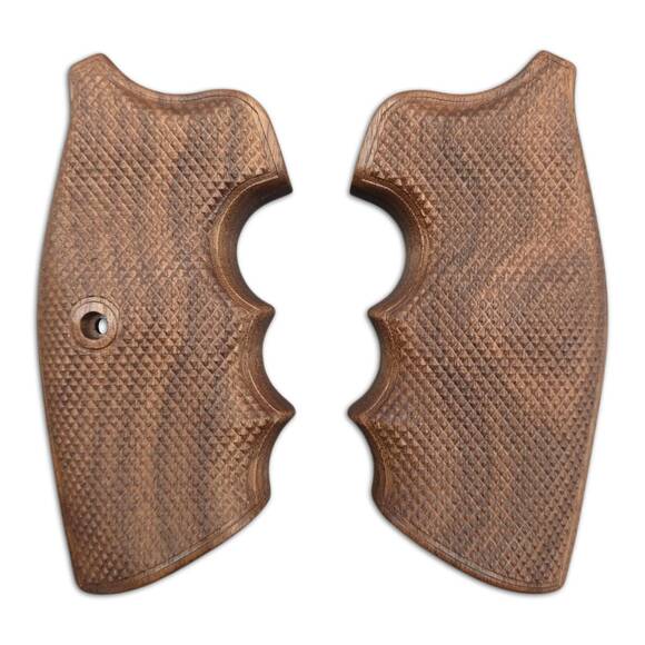Colt Python walnut grips - Classic V2 / hand-painted