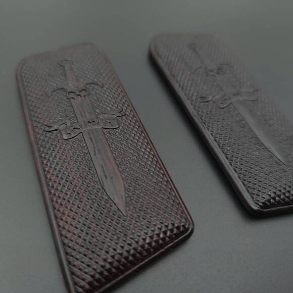Tokarev TT Wenge Grips - Sine Metu / Hand-painted