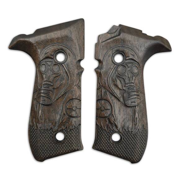 Arex Rex Zero 1 Standard walnut grips - Stalker Classic Dark / hand-painted