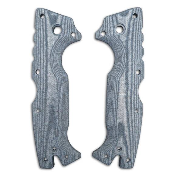 Cold Steel AD-10 Micarta Bluejeans handle scales - Traditional / hand-painted