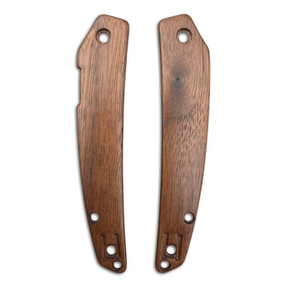 Spyderco Ikuchi walnut handle scales - Traditional / hand-painted