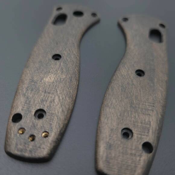 Benchmade Mini Barrage 585 Maple Scales - Traditional (3169) / Hand-painted