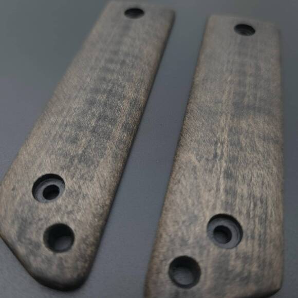 Cold Steel GI Tanto maple handle scales - Traditional (3169) / hand-painted