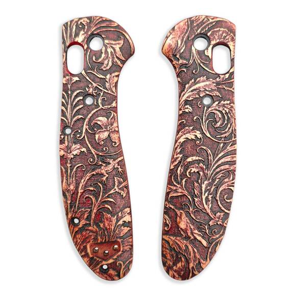 Wild Thickets Baroque - Benchmade Griptilian 550, 551 Knife Scales by Svechnikov Knives