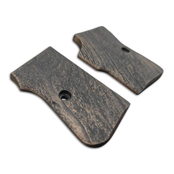 Tanfoglio GT27 maple grips - Wood Bark (3169) / hand-painted