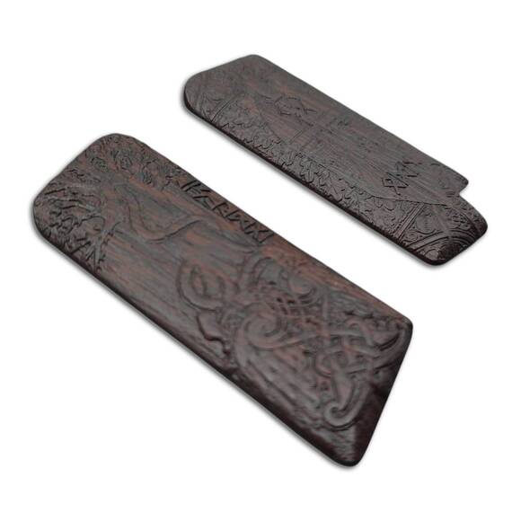 Tokarev TT Wenge Grips - Yggdrasil And Odin / Hand-painted