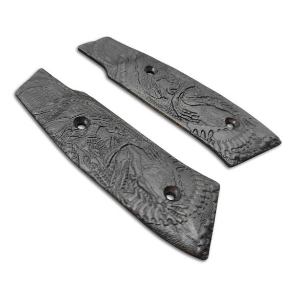Laugo Arms Alien maple grips - Alien Black / hand-painted