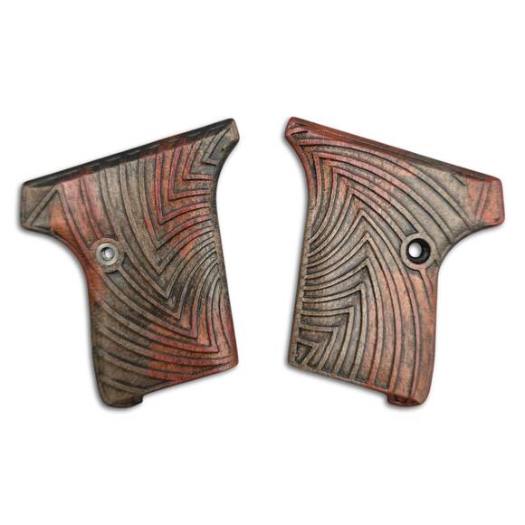 Seecamp LWS-25/32 maple grips - Artefact Dark Bronze / hand-painted