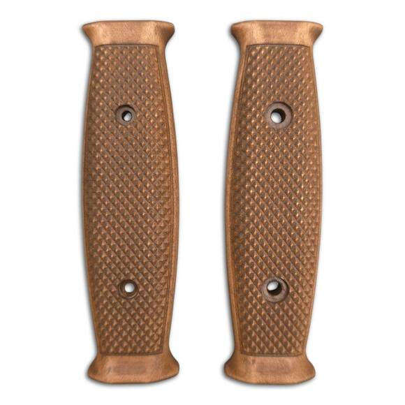 M7 Bayonet maple handle scales - Classic V2 (3166) / hand-painted