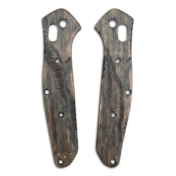 Benchmade Osborne 940-1 maple handle scales - Gap (3169) / hand-painted