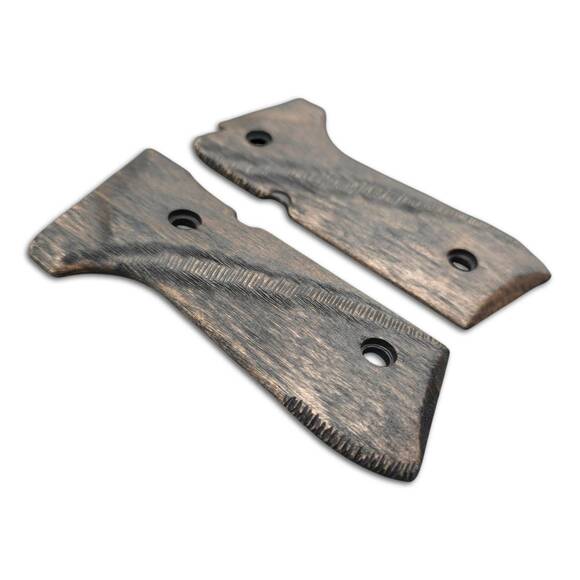 Beretta 92 full-size maple grips - Gap (3169) / hand-painted
