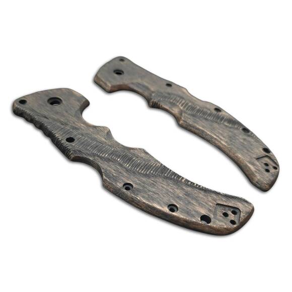 Cold Steel Recon 1 maple handle scales - Gap (3169) / hand-painted