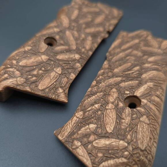 Fort 12/14 maple grips - Kitchen Buddies (3166) / hand-painted