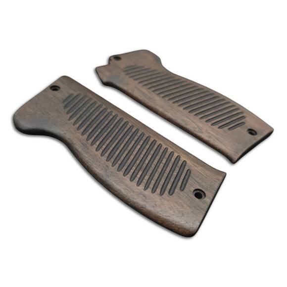 MAC Mle 1950 walnut grips - Original Dark / hand-painted