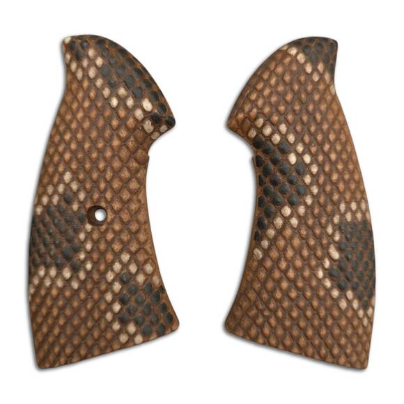 Zastava M83 maple grips - Python Skin / hand-painted