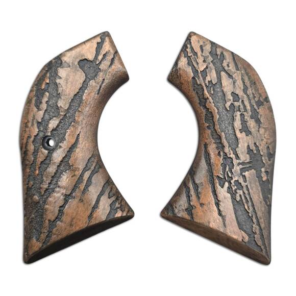Ruger XR3-RED maple grips - Roughness Bronze / hand-painted