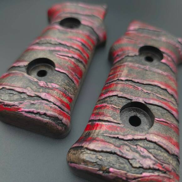PPS-43 maple grips - Sand Scars Concept 01 / hand-painted