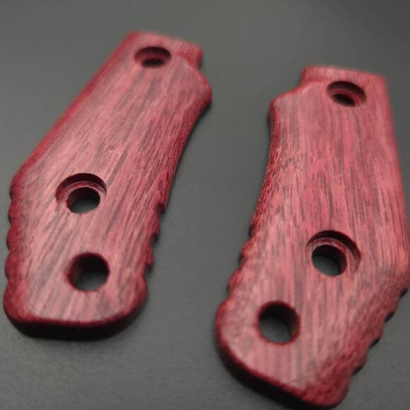 Böker Plus Little Dvalin amaranth handle scales - Traditional / hand-painted