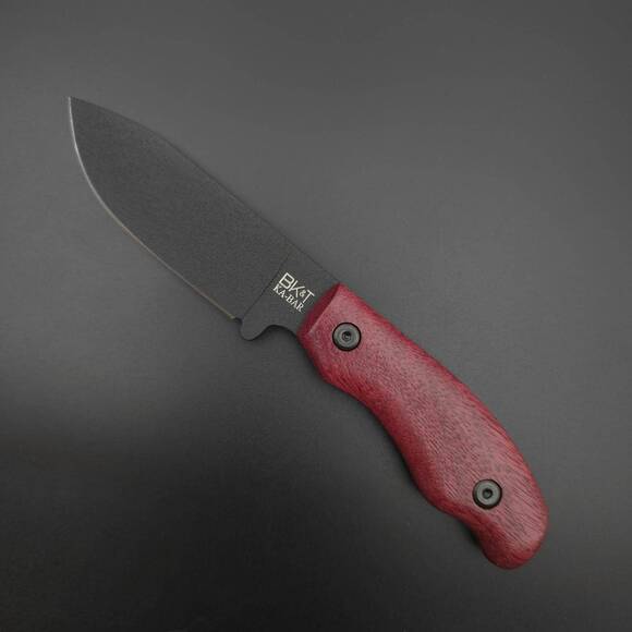 Ka-Bar Becker Necker BK11 amaranth handle scales - Traditional / hand-painted