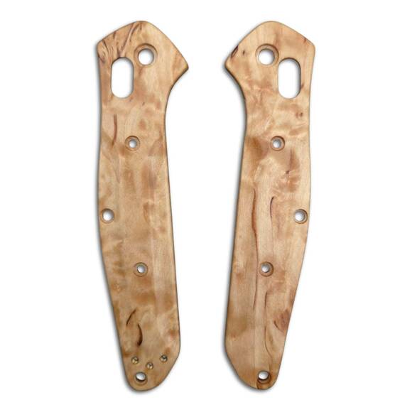 Benchmade Osborne 940-1 karelian birch handle scales - Traditional / hand-painted