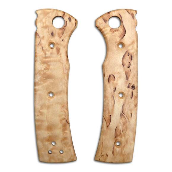 Chaves Blue Label Redencion 229 karelian birch handle scales - Traditional / hand-painted