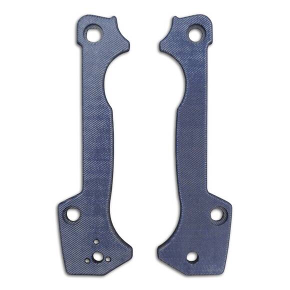 Cold Steel AD-15 Micarta Denim handle scales - Traditional / hand-painted