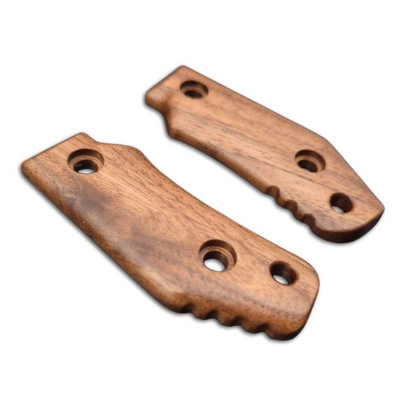Böker Plus Little Dvalin walnut handle scales - Traditional / hand-painted