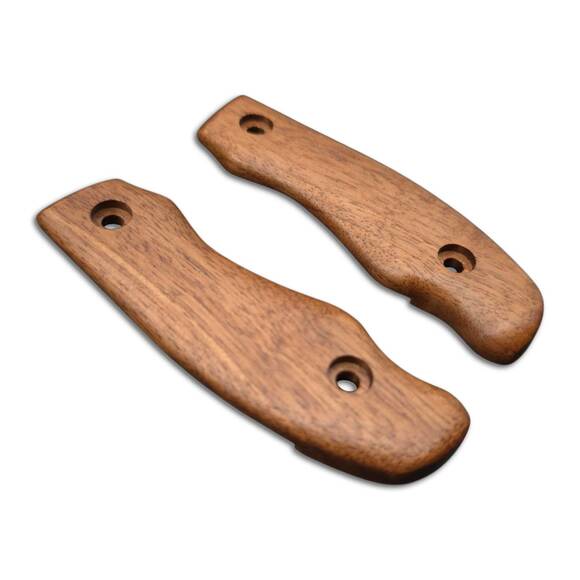 Ka-Bar Becker Necker BK11 walnut handle scales - Traditional / hand-painted