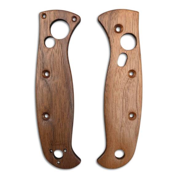 Spyderco Autonomy 2 walnut handle scales - Traditional / hand-painted