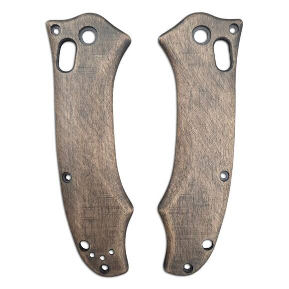 Benchmade Rift 950 maple handle scales - Traditional (3169) / hand-painted