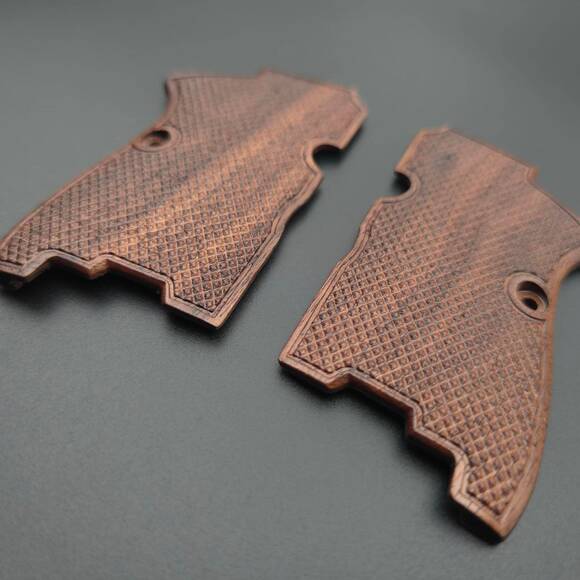 Kimber CDS9 walnut grips - Classic V2 / hand-painted