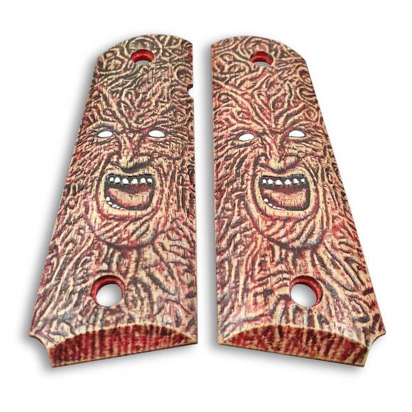 1911 Full-Size Maple Grips - Freddy Krueger / Hand-painted