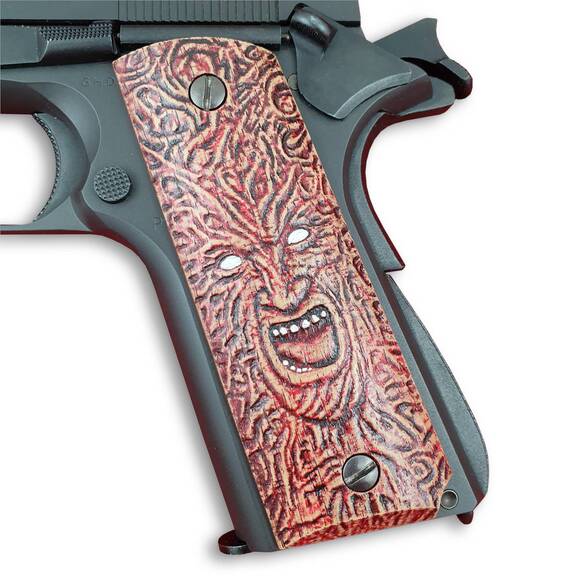 1911 Full-Size Maple Grips - Freddy Krueger / Hand-painted