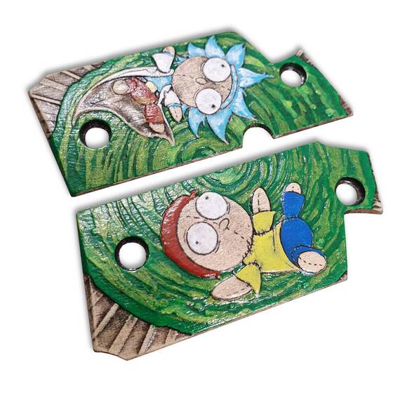 Rick And Morty Dolls - Springfield 911 380 Grips