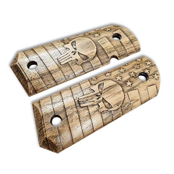 American Punisher - 1911 Compact Size Bobtail Grips