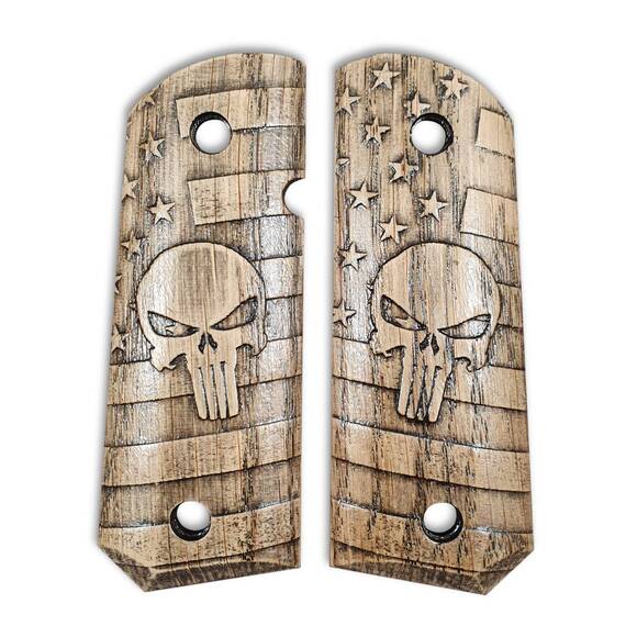 American Punisher - 1911 Compact Size Bobtail Grips