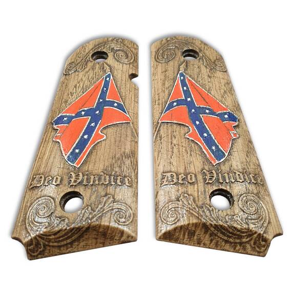 Deo Vindice - 1911 Compact Size Officers Grips