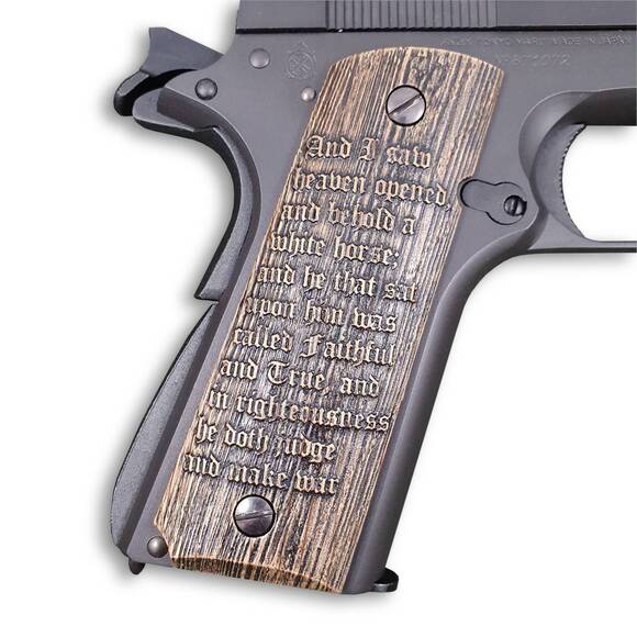 Revelation 19:11 - 1911 Full Size Government Grips