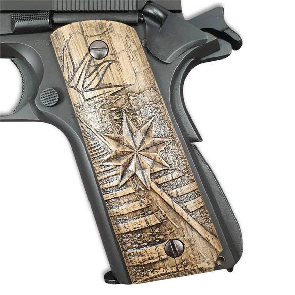 Wind Rose - 1911 Full Size Government Grips