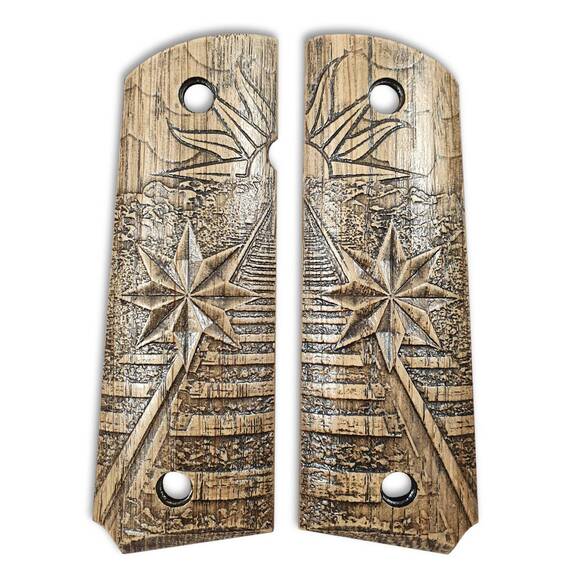 Wind Rose - 1911 Full Size Government Grips