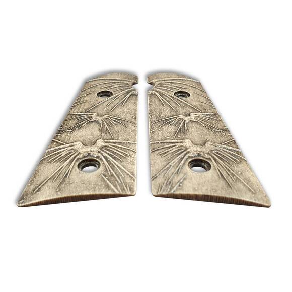 Hudson H9 Maple Grips - Shadow Battlecrab / Hand-painted